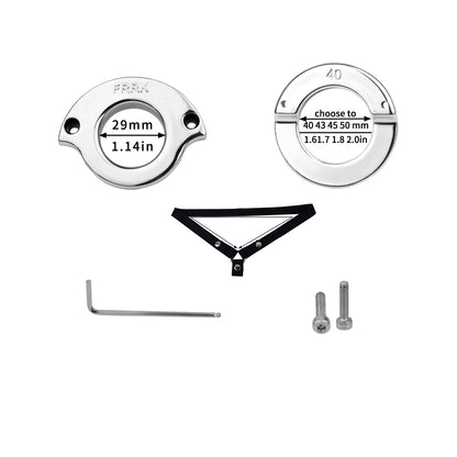 Lockable Metal Cock Ring