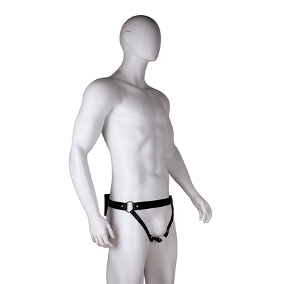 Three-Way Electric Shock Portable Leather Harness | DV9041
