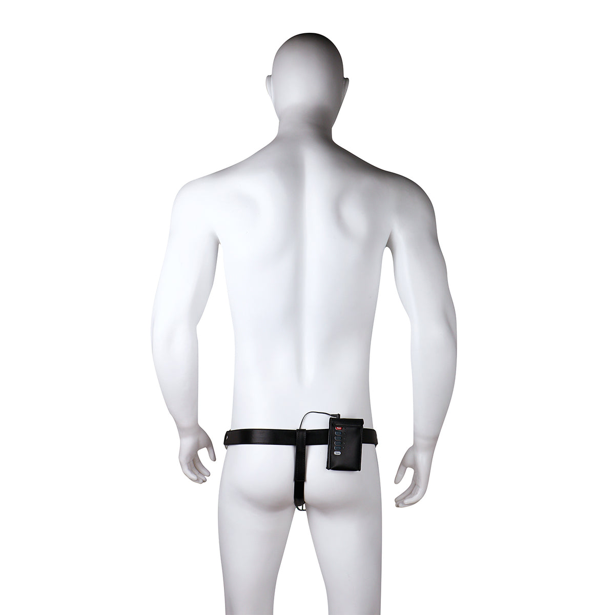 Three-Way Electric Shock Portable Leather Harness | DV9041