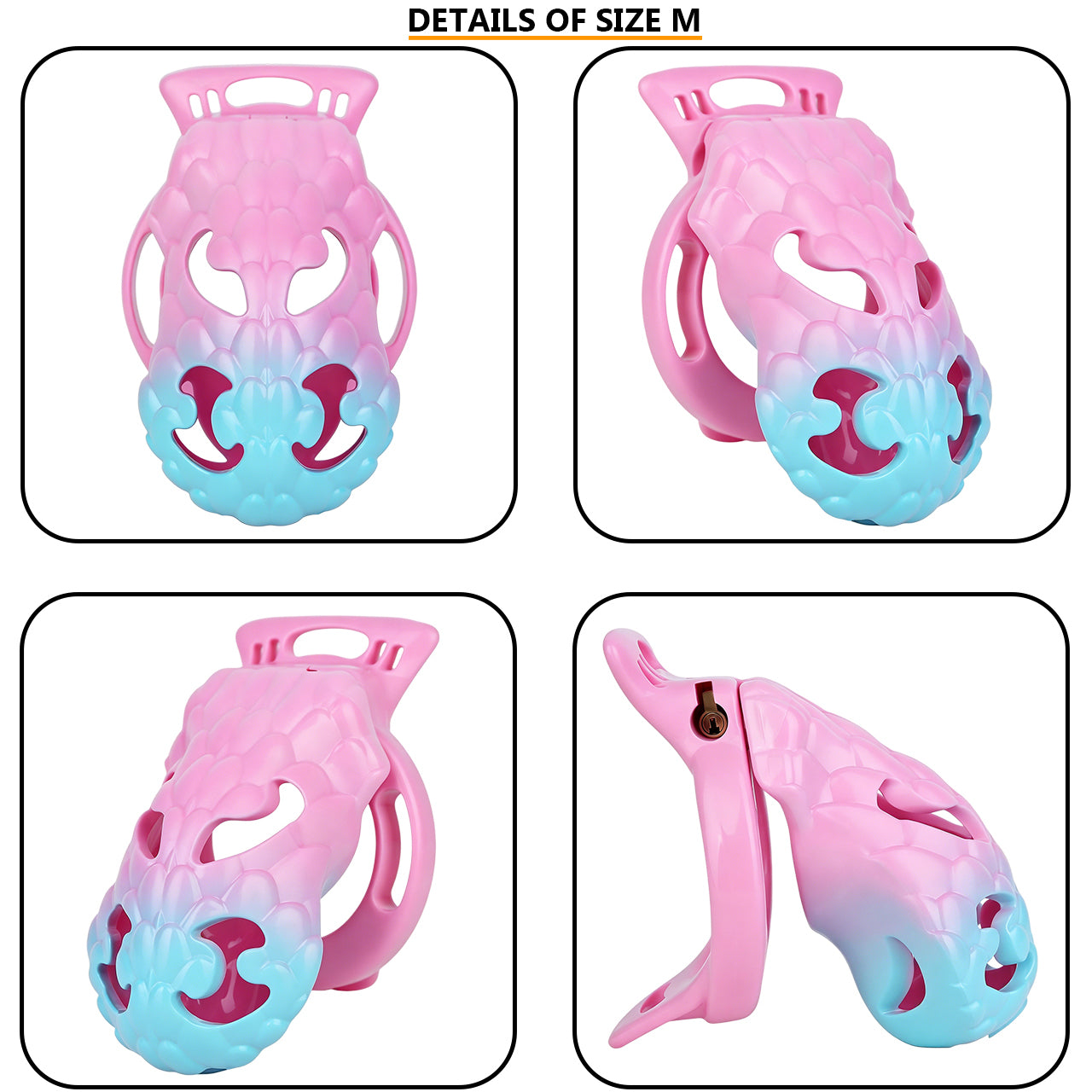 Serpent Queen Chastity Cage | F297