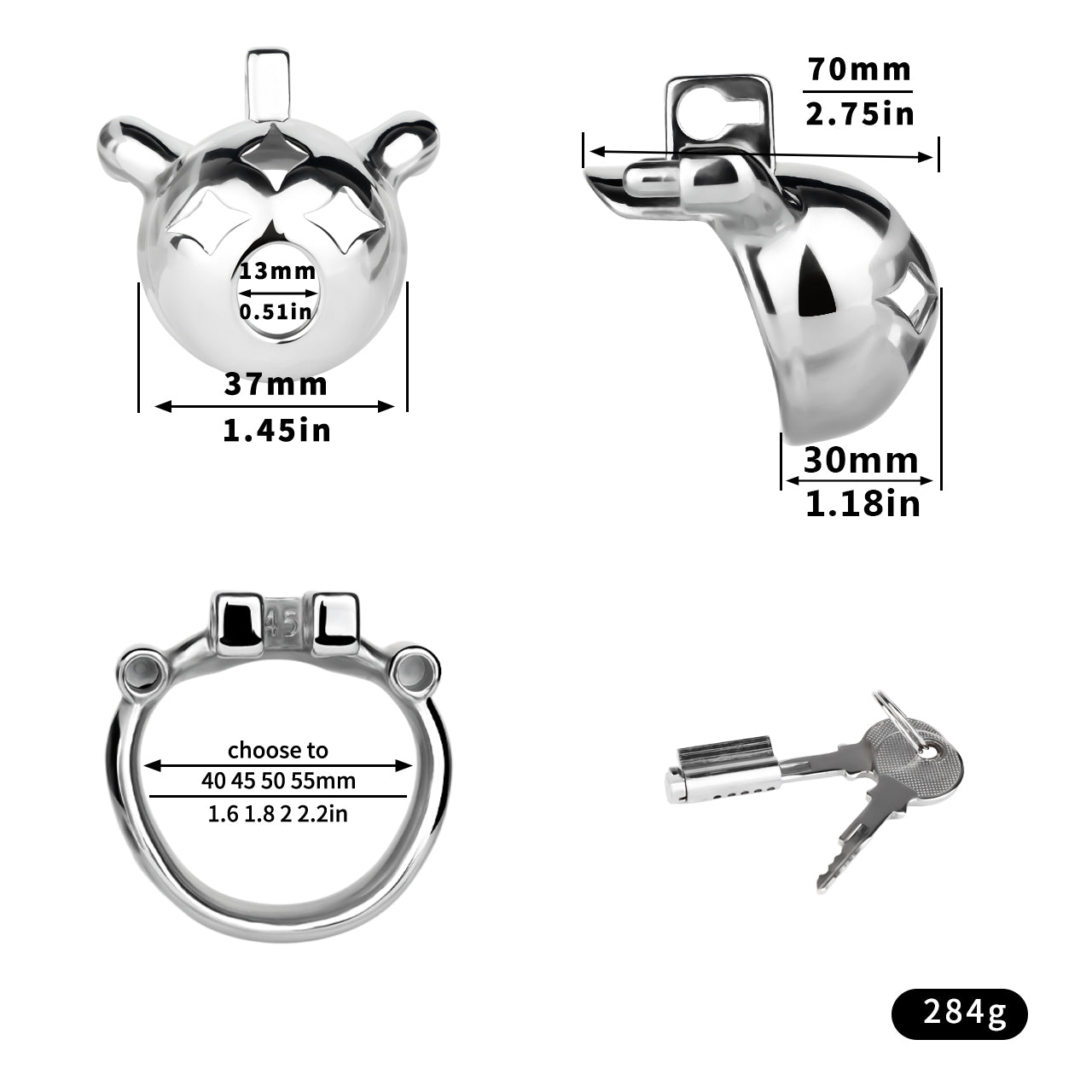 Meteor Mini Chastity Cage