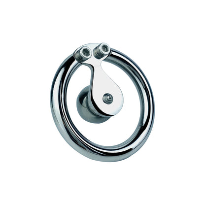 Negative Ball Inverted Steel Flat Chastity Cage, F3158 - FRRK