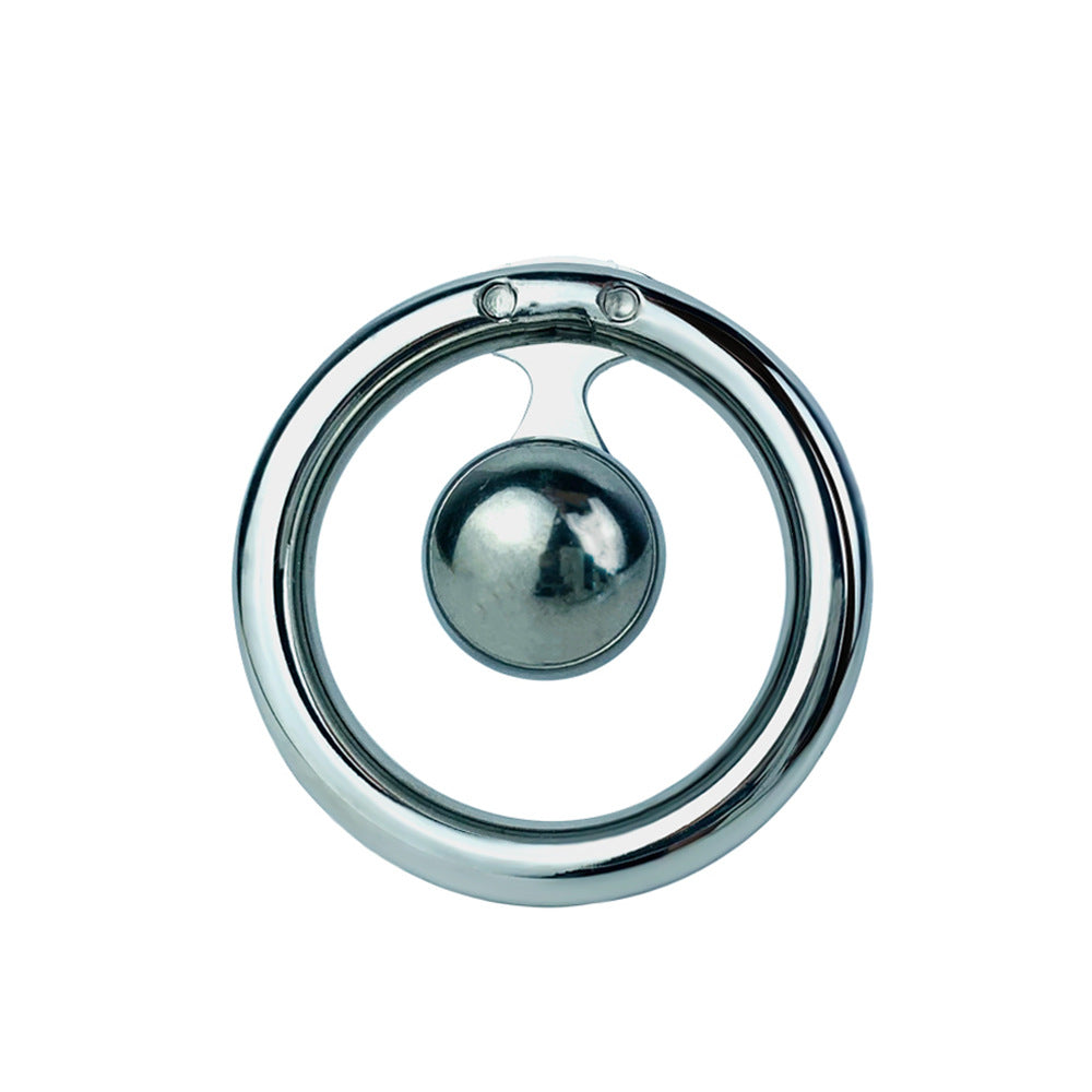 Negative Ball Inverted Steel Flat Chastity Cage, F3158 - FRRK