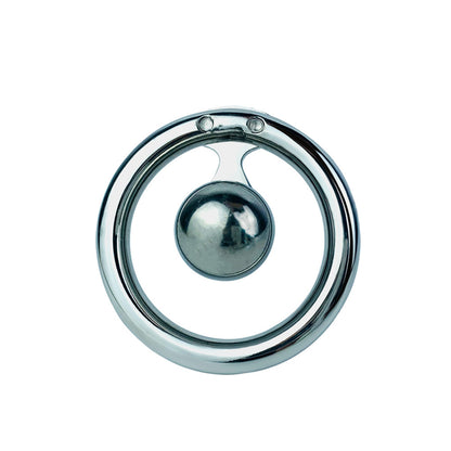 Negative Ball Inverted Steel Flat Chastity Cage, F3158 - FRRK