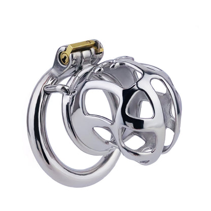 Stainless Steel Metal Small Mamba Chastity Cage | F3115