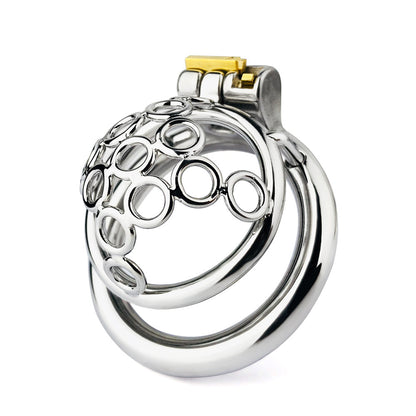 Welded Circles Chastity Cage, F3172 - FRRK