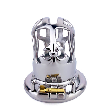 Stainless Steel Metal Small Mamba Chastity Cage | F3115