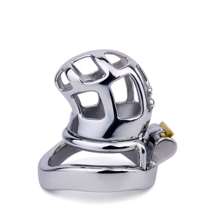 Stainless Steel Metal Small Mamba Chastity Cage | F3115