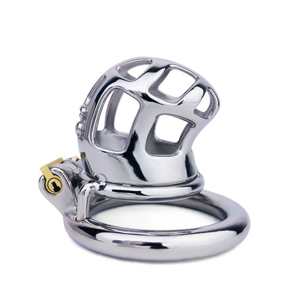 Stainless Steel Metal Small Mamba Chastity Cage | F3115