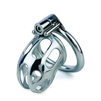 Split-Front Open Chastity Cage Allen Wrench Lock, F3155 - FRRK