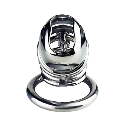 Split-Front Open Spiked Chastity Cage, F3103 - FRRK