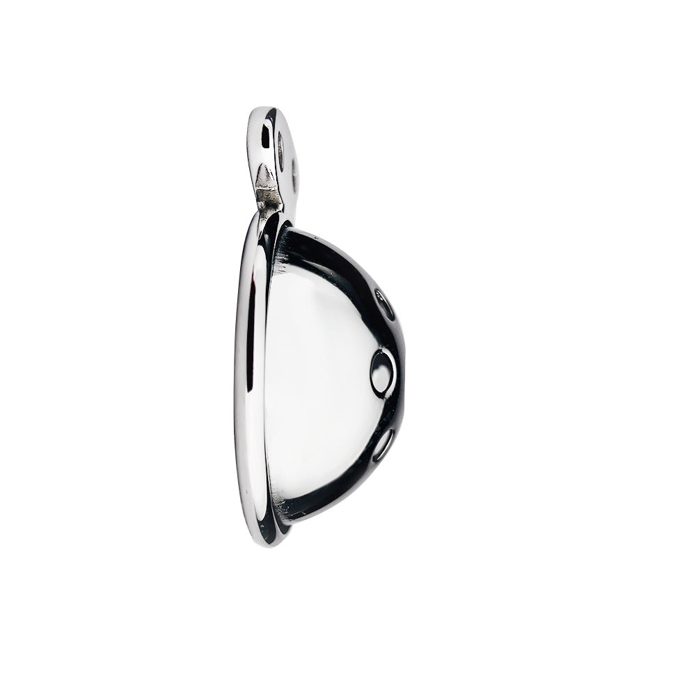 Hemisphere Male Mini Chastity Cage with Honeycomb Hole, F3174 - FRRK
