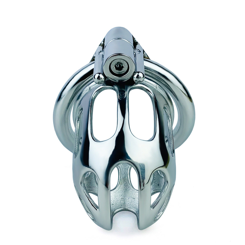 Split-Front Open Chastity Cage Allen Wrench Lock, F3155 - FRRK