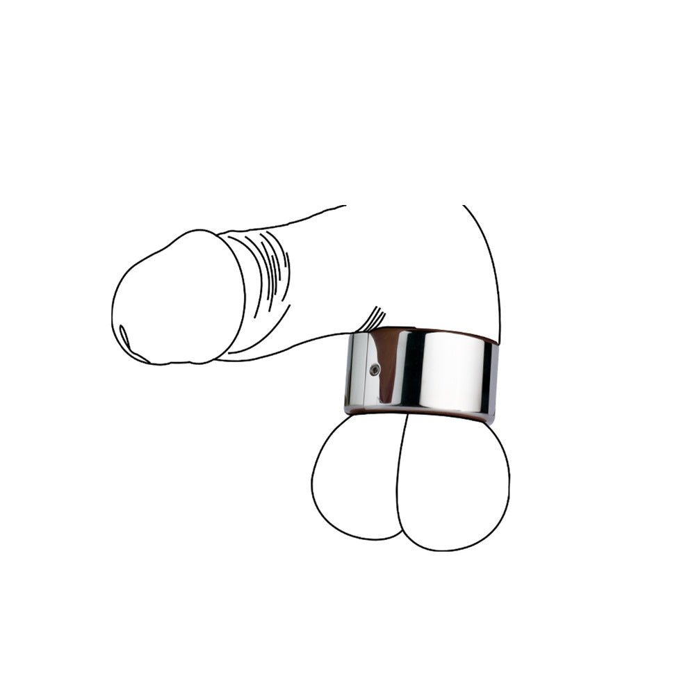 Stainless Steel Metal Ball Stretcher Lock Ring, F3154 - FRRK