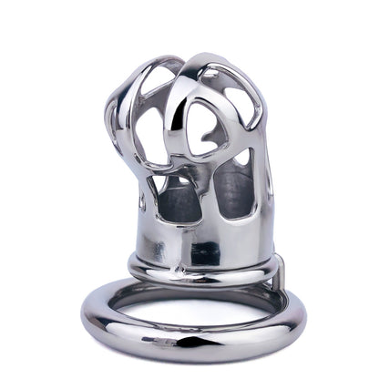 Stainless Steel Metal Small Mamba Chastity Cage | F3115
