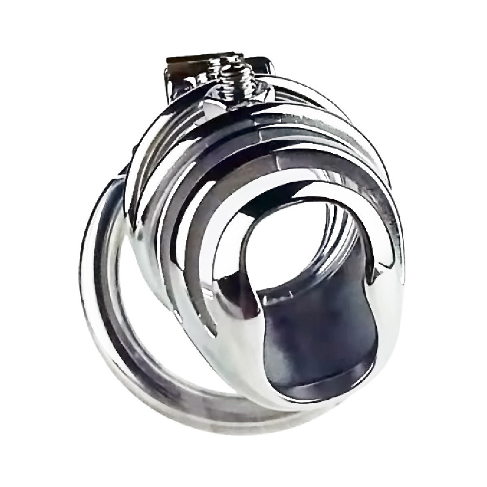 Split-Front Open Spiked Chastity Cage, F3103 - FRRK