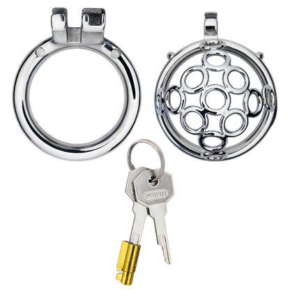 Welded Circles Chastity Cage, F3172 - FRRK