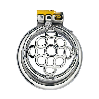 Welded Circles Chastity Cage, F3172 - FRRK