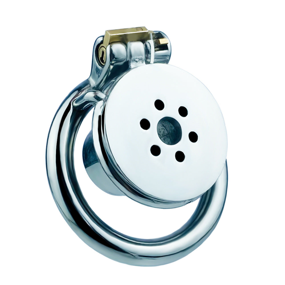 Inverted Single Cylinder Flat Chastity Cage, F3149 - FRRK