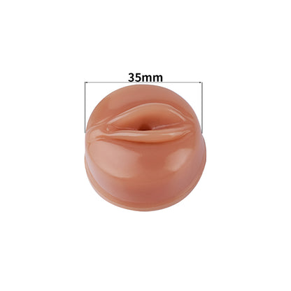 Silicone Pussy Parts for FRRK Dildo & Pussy Chastity Cages Only, P002 - FRRK