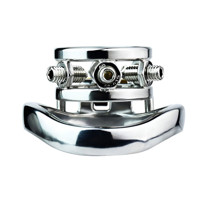 Double Penis Rings Welded Spikes Chastity Cage, F3131 - FRRK