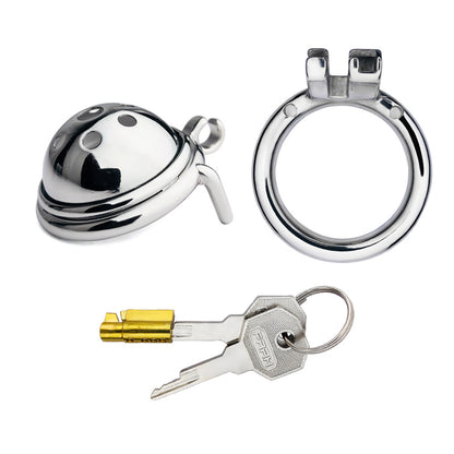 Hemisphere Male Chastity Cage with Honeycomb Hole, F3173 - FRRK