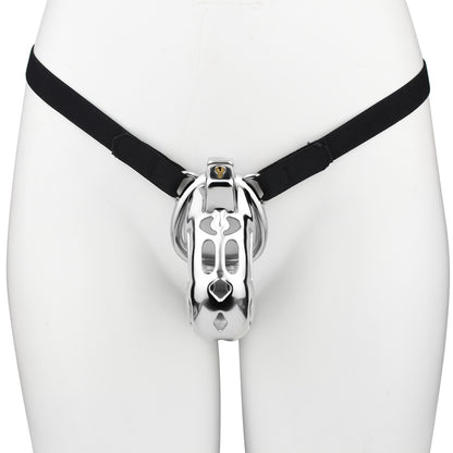 Premium Cobra Chastity Cage With Belt | F3184L