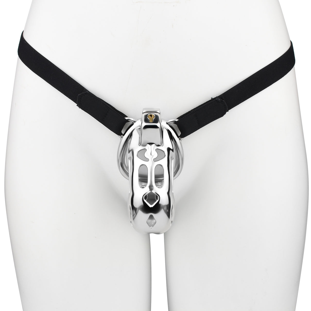 Premium Chastity Cage With Belt- Large Size | F3184L