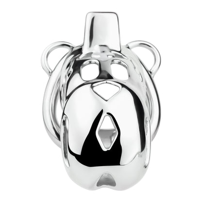 Premium Chastity Cage With Belt- Large Size | F3184L
