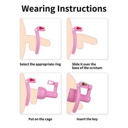 Inverted Chastity Cage with Cup Design | AS032