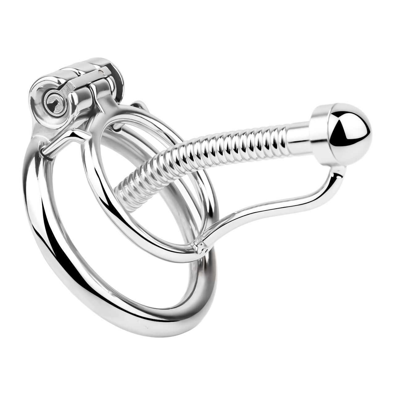 Rapier Chastity Cage with Urethral Tube | F3238