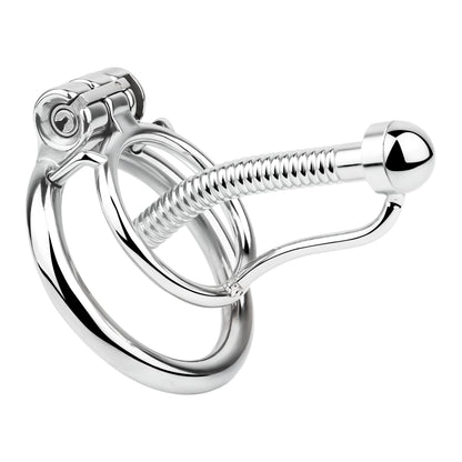 Rapier Chastity Cage with Urethral Tube | F3238