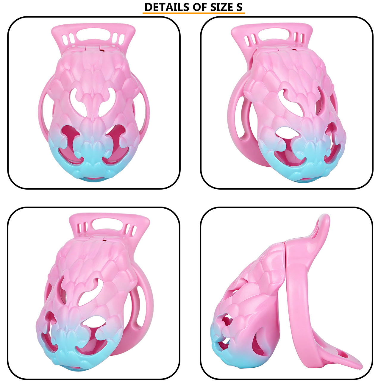 Serpent Queen Chastity Cage | F297