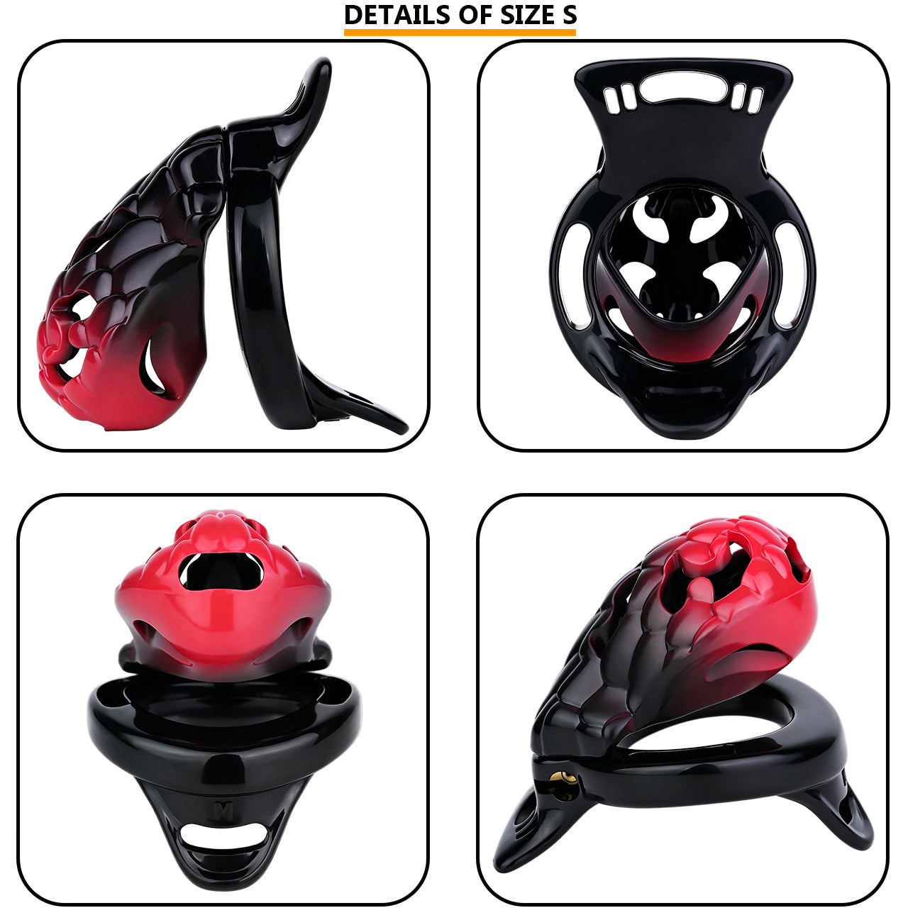Serpent Queen Chastity Cage | F297
