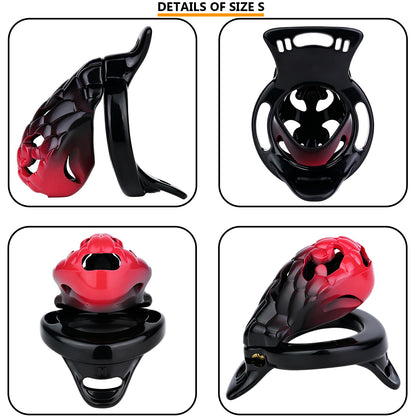 Serpent Queen Chastity Cage | F297