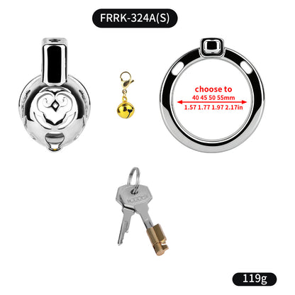 Auspicious Cloud Bell Chastity Cage | F324A
