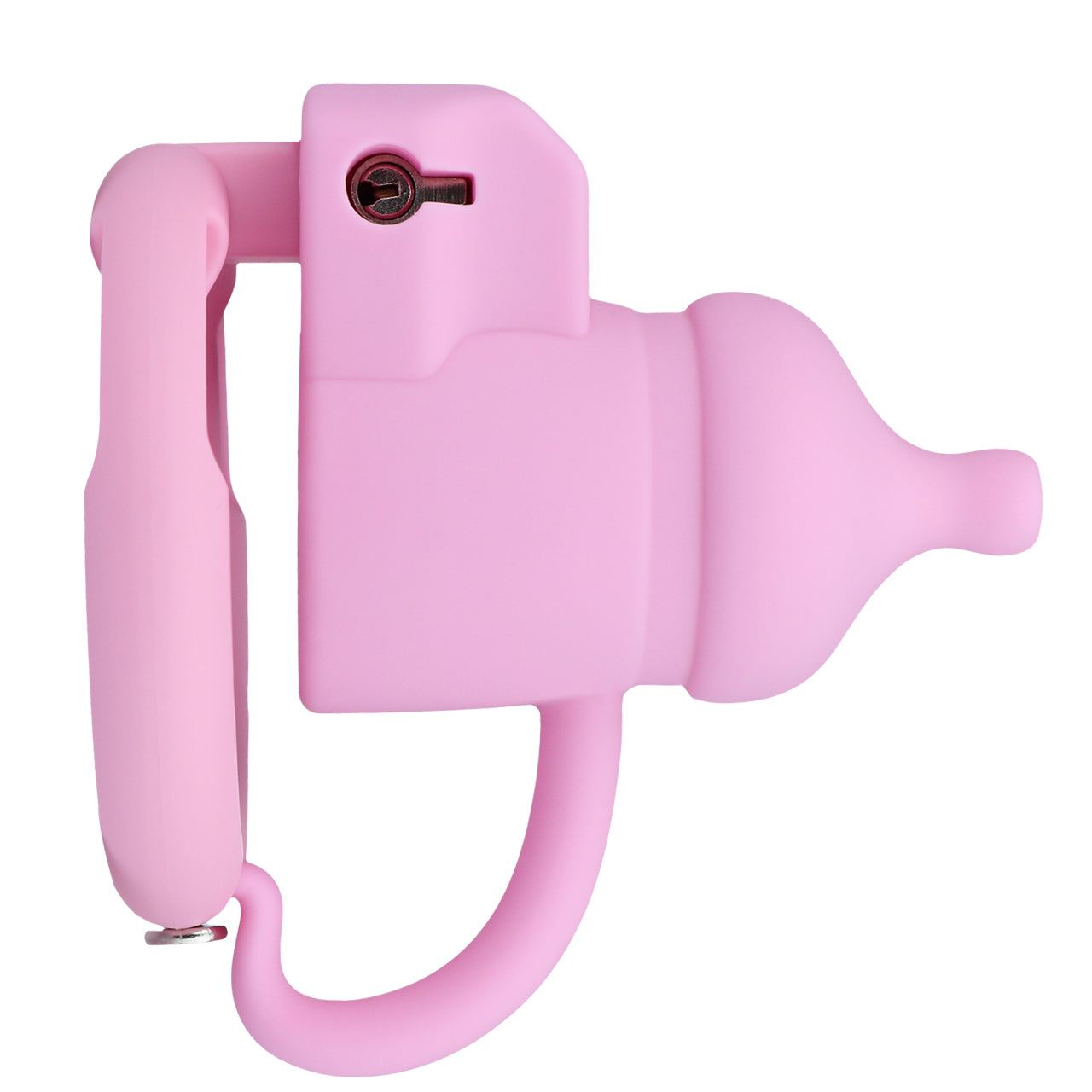 Silicone Baby Bottle Starter Chastity Cage