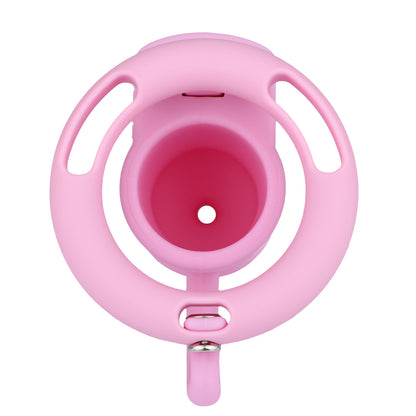 Silicone Baby Bottle Starter Chastity Cage