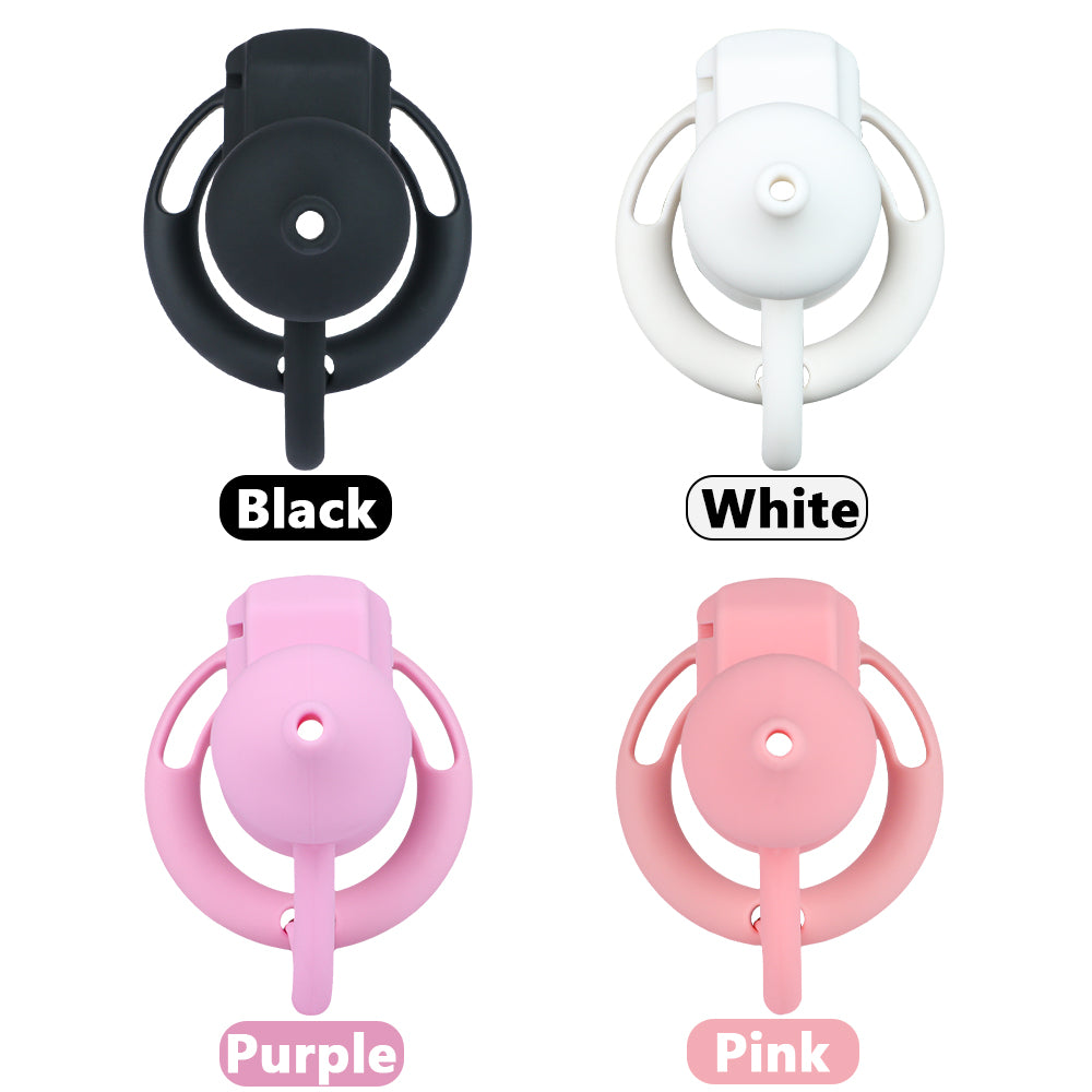 Silicone Baby Bottle Starter Chastity Cage