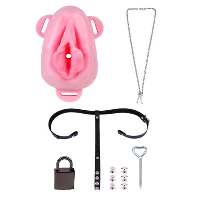 Sissy Feminization Pussy Panties