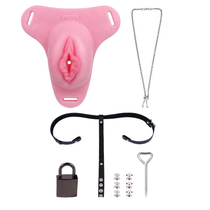 Sissy Feminization Pussy Panties - Standard Size | AS667S