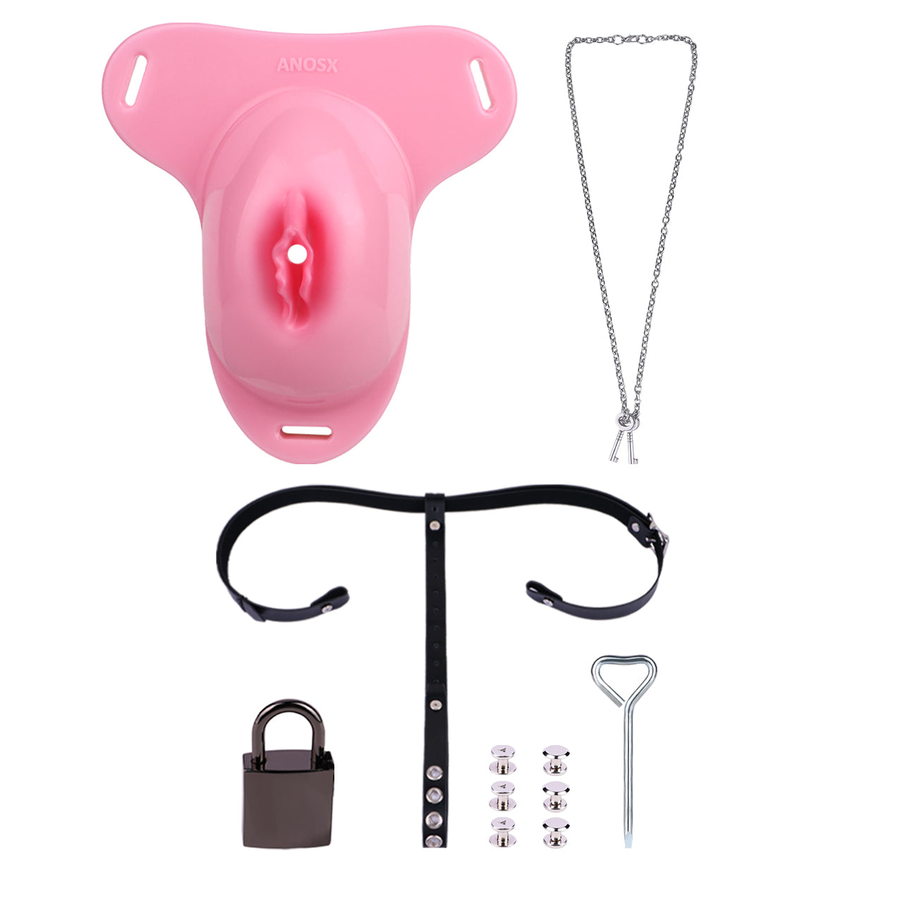 Sissy Feminization Pussy Panties - Maxi Size | AS664M