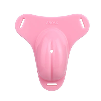 Sissy Feminization Pussy Panties with Pussy Silicone Catheter - Standard Size | AS665S