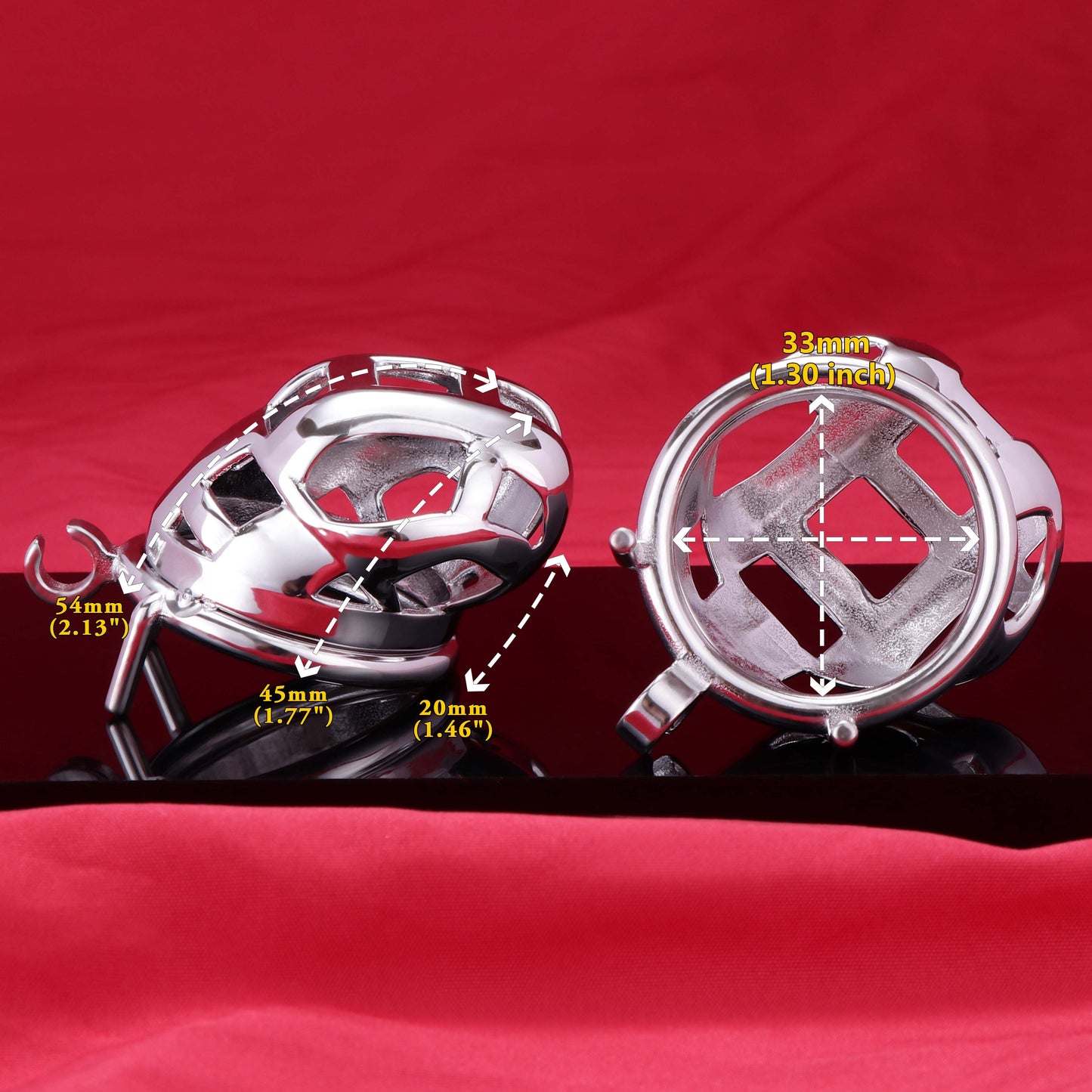 Small Cobra Chastity Cage, F3145