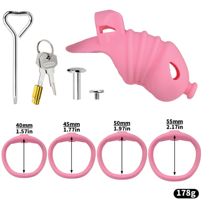 Soft Silicone Fish Chastity Cage | F3248