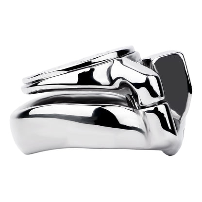 Thickened Flat Heavy Chastity Cage