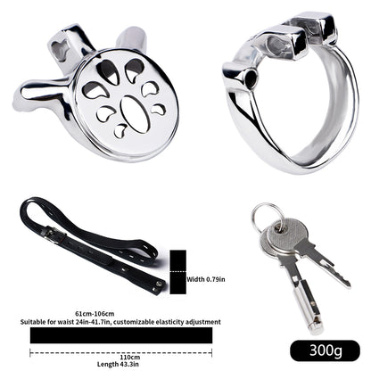Thickened Flat Heavy Chastity Cage