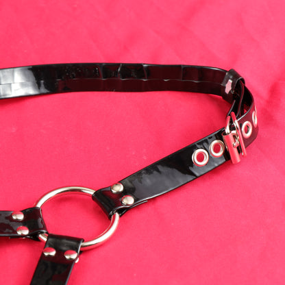 Three-Way PU Chastity Cage Belt | Belt-2