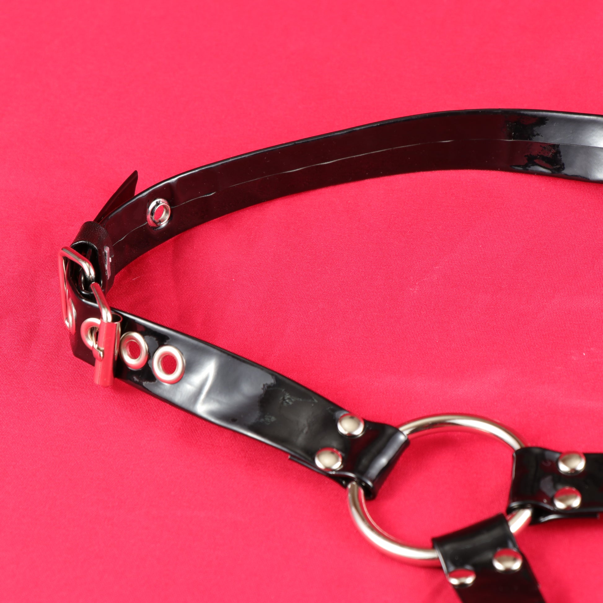 Three-Way PU Chastity Cage Belt | Belt-2
