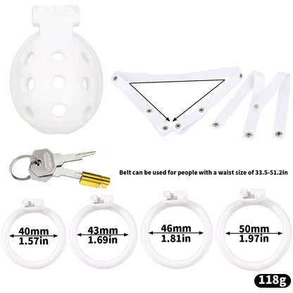 Vented Chastity Cage For Growers